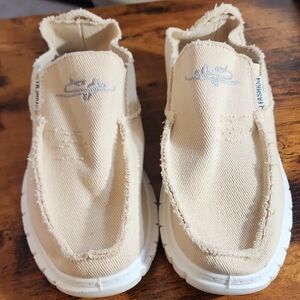 Unisex Beige With The Same casual Low-top Cloth Shoes Chrysanthemum Embroidery 8